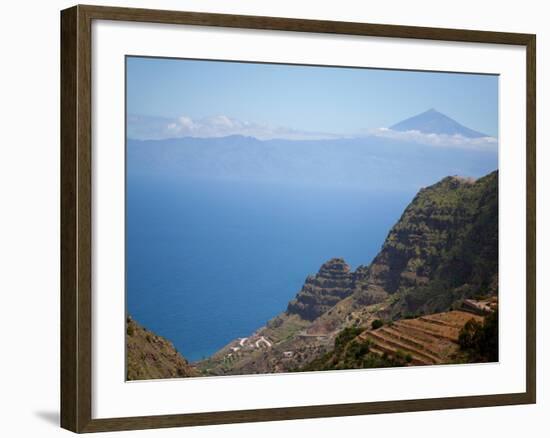 Mountain Landscape, La Gomera, Canary Islands, Spain, Atlantic, Europe-Adina Tovy-Framed Photographic Print