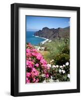 Mountain Landscape, La Gomera, Canary Islands, Spain, Atlantic, Europe-Adina Tovy-Framed Photographic Print