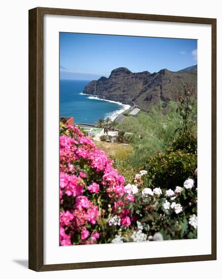 Mountain Landscape, La Gomera, Canary Islands, Spain, Atlantic, Europe-Adina Tovy-Framed Photographic Print