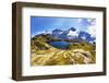 Mountain Landscape, Lacs Des Cheserys and Aiguilles Rouges, Haute Savoie, France, Europe-Frank Krahmer-Framed Photographic Print