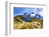 Mountain Landscape, Lacs Des Cheserys and Aiguilles Rouges, Haute Savoie, France, Europe-Frank Krahmer-Framed Photographic Print