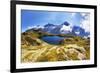 Mountain Landscape, Lacs Des Cheserys and Aiguilles Rouges, Haute Savoie, France, Europe-Frank Krahmer-Framed Photographic Print