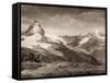 Mountain Landscape, Mount Matterhorn and Dent Blanche-Frères et Cie Chernoux-Framed Stretched Canvas