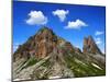 Mountain Landscape - Sexten Dolomites, South Tyrol, Italy-volrab vaclav-Mounted Photographic Print