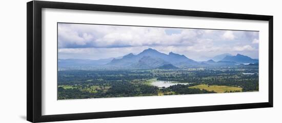 Mountain Landscape, Taken from the Top of Sigiriya Rock Fortress (Lion Rock), Sri Lanka, Asia-Matthew Williams-Ellis-Framed Photographic Print