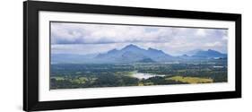 Mountain Landscape, Taken from the Top of Sigiriya Rock Fortress (Lion Rock), Sri Lanka, Asia-Matthew Williams-Ellis-Framed Photographic Print