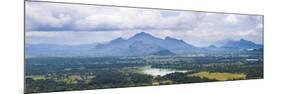 Mountain Landscape, Taken from the Top of Sigiriya Rock Fortress (Lion Rock), Sri Lanka, Asia-Matthew Williams-Ellis-Mounted Photographic Print