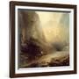 Mountain Landscape with Banditti, C.1780-Elias Martin-Framed Giclee Print