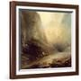 Mountain Landscape with Banditti, C.1780-Elias Martin-Framed Giclee Print