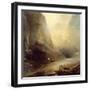 Mountain Landscape with Banditti, C.1780-Elias Martin-Framed Giclee Print