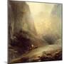 Mountain Landscape with Banditti, C.1780-Elias Martin-Mounted Giclee Print