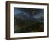 Mountain Landscape with Lightning, Ca 1675-Jean-François Millet the Elder-Framed Giclee Print