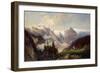 Mountain Landscape with the Grossglockner, 1878-N. Astudin-Framed Giclee Print