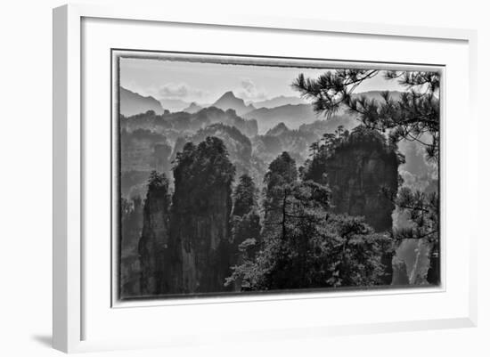 Mountain Landscape, Wulingyuan District, China-Darrell Gulin-Framed Photographic Print