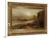 Mountain Landscape-Frederic Edwin Church-Framed Giclee Print