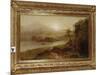 Mountain Landscape-Frederic Edwin Church-Mounted Giclee Print