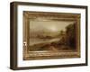 Mountain Landscape-Frederic Edwin Church-Framed Giclee Print