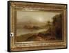 Mountain Landscape-Frederic Edwin Church-Framed Stretched Canvas