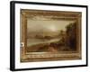 Mountain Landscape-Frederic Edwin Church-Framed Giclee Print