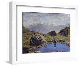 Mountain Landscape-Michelino Da Besozzo-Framed Giclee Print