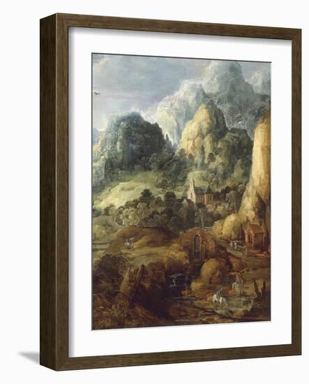 Mountain Landscape-Joos De Momper The Younger-Framed Giclee Print