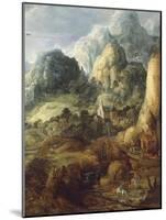 Mountain Landscape-Joos De Momper The Younger-Mounted Giclee Print