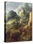 Mountain Landscape-Joos De Momper The Younger-Stretched Canvas