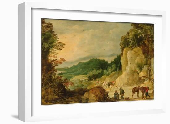 Mountain Landscape-Joos de Momper-Framed Giclee Print