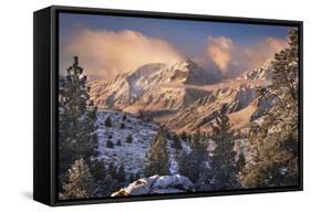 Mountain Light-Chris Moore-Framed Stretched Canvas