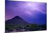 Mountain Lightning-Douglas Taylor-Mounted Photographic Print