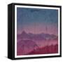 Mountain Lights B-Sheldon Lewis-Framed Stretched Canvas
