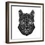 Mountain Lion Mesh-Lisa Kroll-Framed Art Print