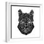 Mountain Lion Mesh-Lisa Kroll-Framed Art Print