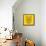 Mountain Lion Yellow Mesh-Lisa Kroll-Framed Stretched Canvas displayed on a wall