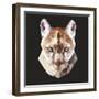 Mountain Lion-Lora Kroll-Framed Premium Giclee Print