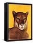 "Mountain Lions,"September 25, 1937-August Schombrug-Framed Stretched Canvas