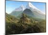 Mountain Majesty-Caspar David Friedrich-Mounted Art Print