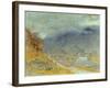 Mountain Mist, 1870-Albert Goodwin-Framed Giclee Print