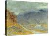 Mountain Mist, 1870-Albert Goodwin-Stretched Canvas