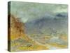 Mountain Mist, 1870-Albert Goodwin-Stretched Canvas