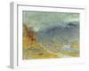 Mountain Mist, 1870-Albert Goodwin-Framed Giclee Print