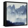 Mountain Mist 1-Kimberly Allen-Framed Stretched Canvas