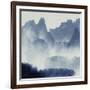 Mountain Mist 1-Kimberly Allen-Framed Art Print