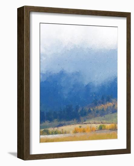 Mountain Mist I-Chris Vest-Framed Art Print