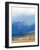 Mountain Mist I-Chris Vest-Framed Art Print