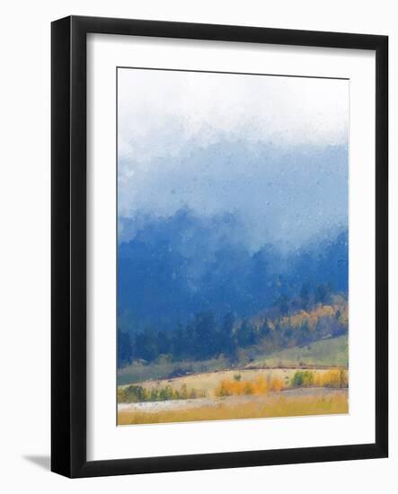 Mountain Mist I-Chris Vest-Framed Art Print