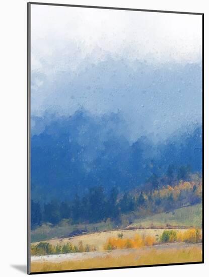 Mountain Mist I-Chris Vest-Mounted Art Print