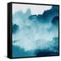 Mountain Mist Teal 2-Kimberly Allen-Framed Stretched Canvas