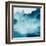 Mountain Mist Teal 2-Kimberly Allen-Framed Art Print