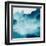 Mountain Mist Teal 2-Kimberly Allen-Framed Art Print